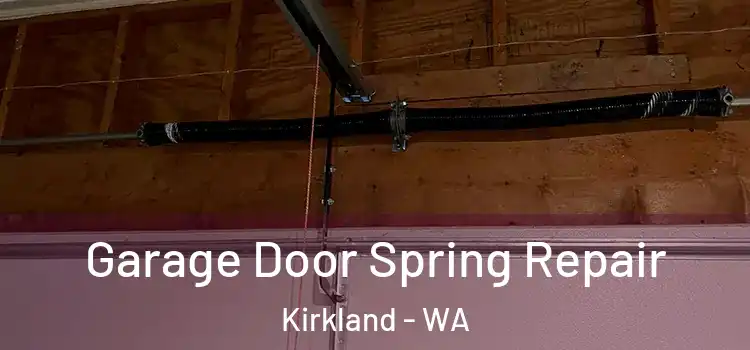  Garage Door Spring Repair Kirkland - WA