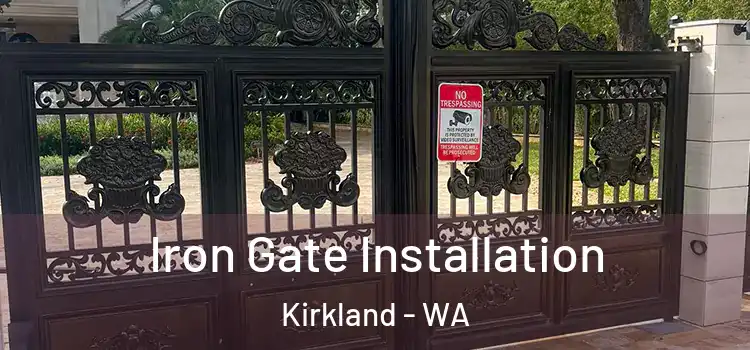 Iron Gate Installation Kirkland - WA