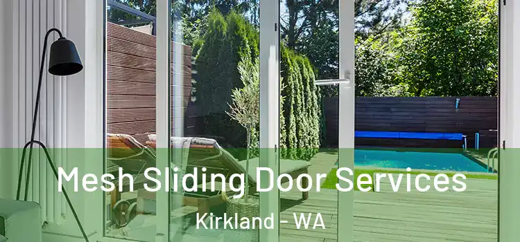 Mesh Sliding Door Services Kirkland - WA